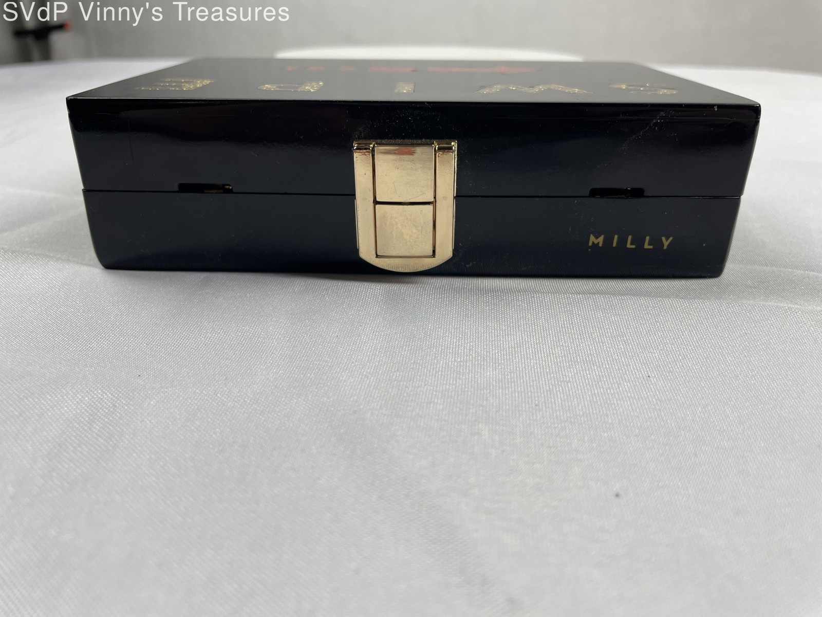 Authenticated Milly SWIPE Acrylic Statement Box C… - image 3