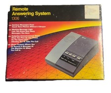 AT T Remote Answering System Model 1306 Vintage Telephone Answering Machine
