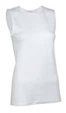 Women’s Sleeveless Undershirt - Cotton – High Neck, Full shoulder design