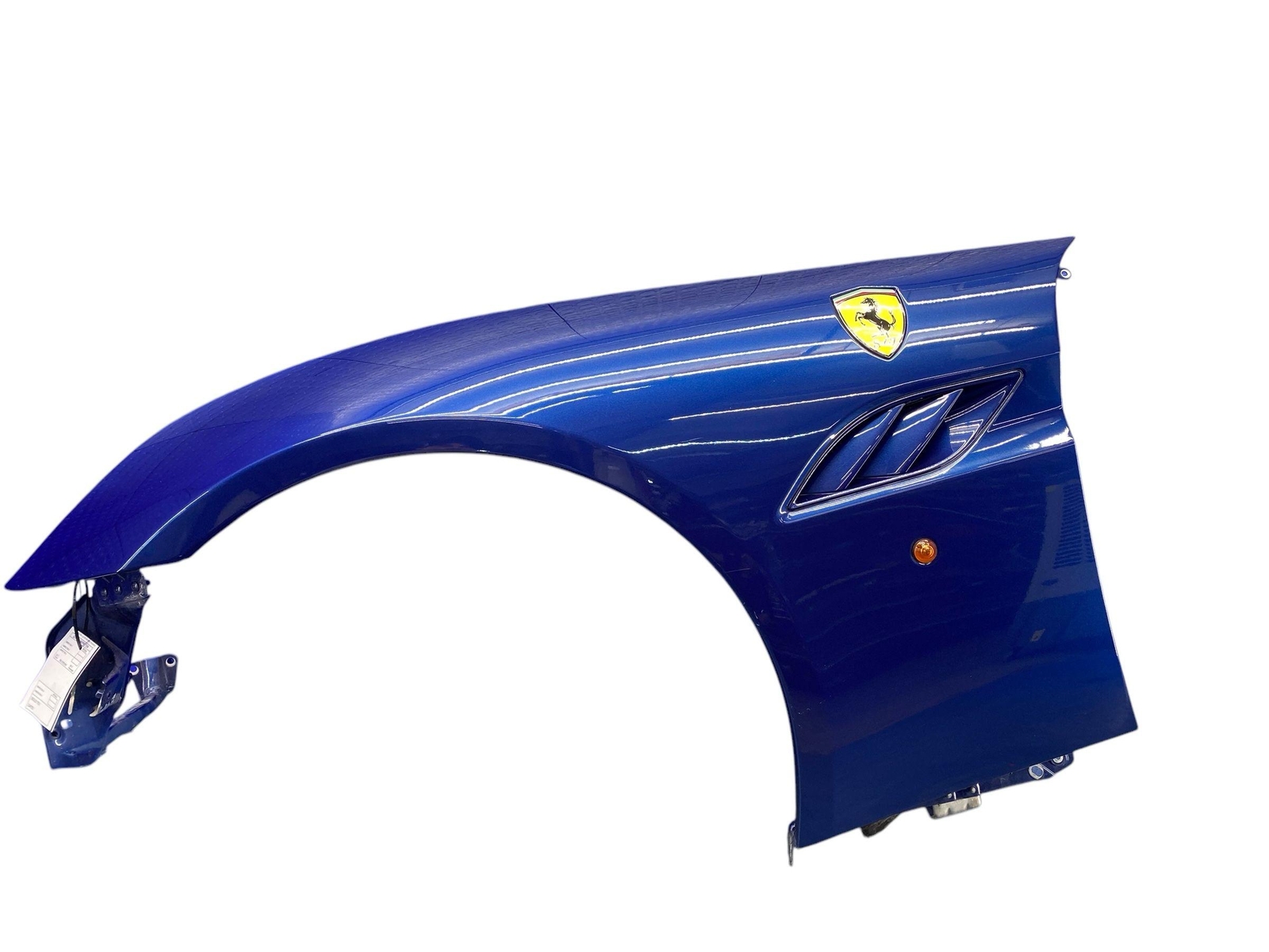 2008-2014 FERRARI CALIFORNIA FRONT LEFT FENDER PANEL W/ VENTS BLU TOUR DE FRANCE