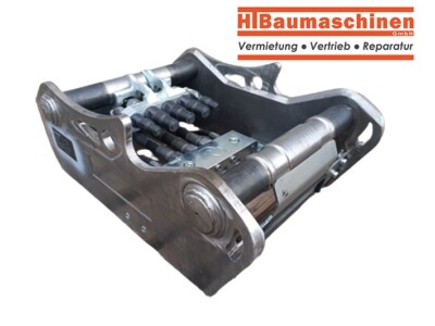 Anschweißrahmen Oilquick OQ65 mit 3x3/4'' + 2x1/2'' Kpl. für Schere mit Lecköl