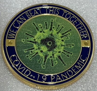 2020 Pandemc Challenge Con 19COV!D Corona-19 Slver Trm Socal - Foto 7