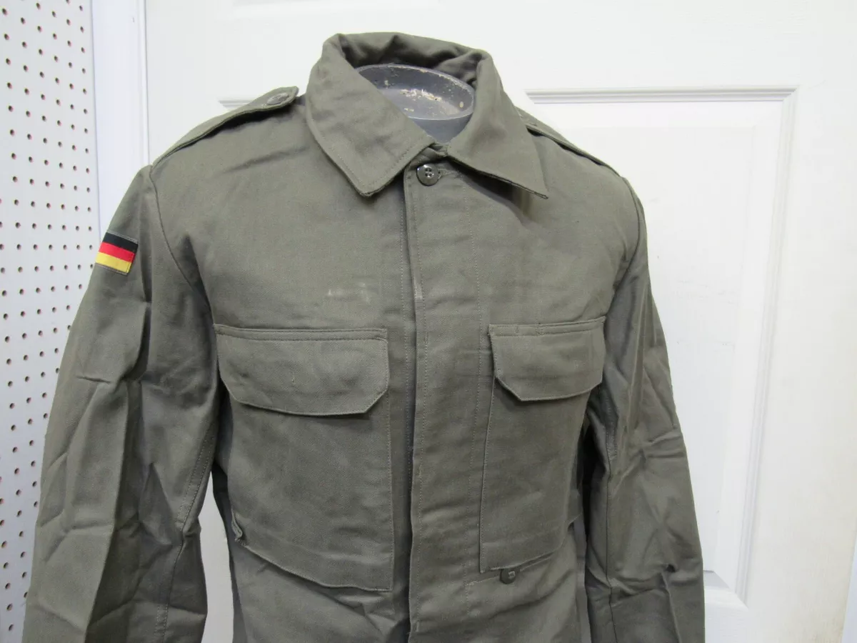 Vintage German Moleskin Field Shirt Jacket Original New Old Stock