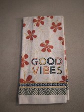 14 X 24 Kitchen towel Good Vibes 275563