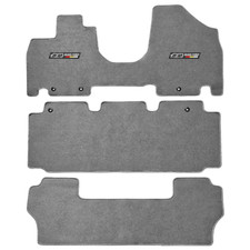 For 11-17 Honda Odyssey Nylon Floor Mats Front Rear Gray Carpets W Mugen 3pcs