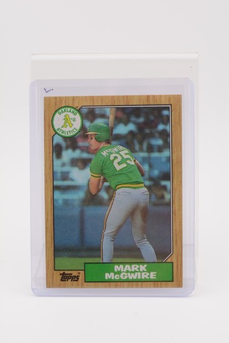 1987 Topps Mark McGwire #366 Rookie RC Oakland Athletics (Mint) - Free Shipping