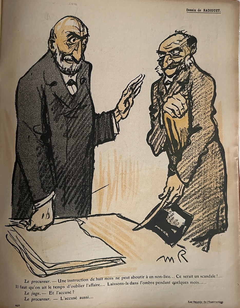 Butter Plate 1908 No. 391 The Frolics of Instruction by Juan