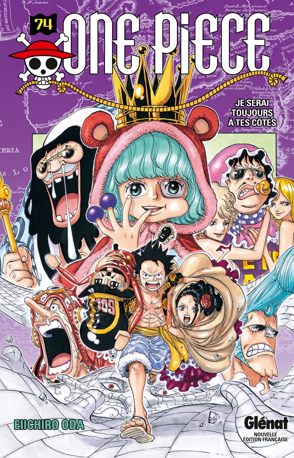 Eiichiro Oda One Piece 74: Je serai toujours à tes côtés (Tascabile)