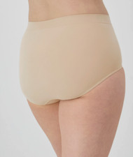 Bali Women's One Smooth U All-Around Smoothing Hi-Cut Panty Beige Size M/6 3895
