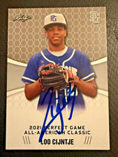 LOO CIJNTJE Mariners Signed Auto Autographed 2021 Leaf Perfect Game IP GTP