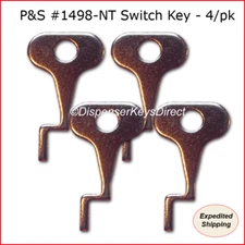 Pass & Seymour #1498-NT Tamper Proof Electrical Switch Key - (4/pack)