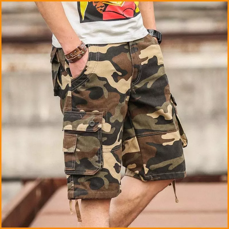 Pantalones Cortos Para HombrE BErmudas De AlgodóN Moda Casual De Verano  Elegante