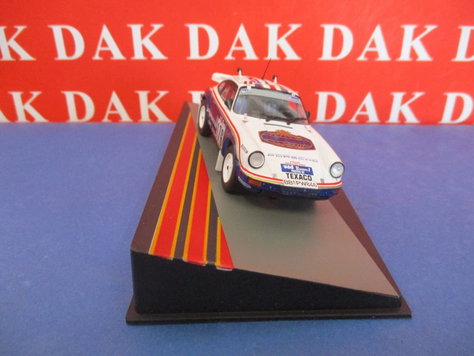 Die cast 1/43 Modellino Auto Porsche 911 (953) Rally Paris Dakar 1984 R. Metge - Immagine 3 di 4