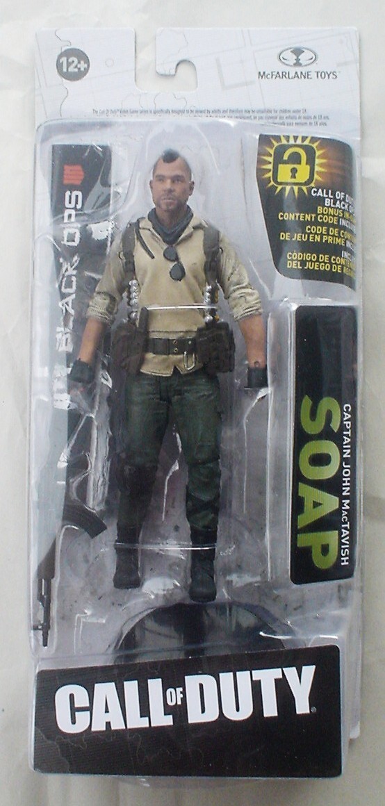 CALL OF DUTY SET McFarlane Soap Seraph Ghost Ruin GameStop 6