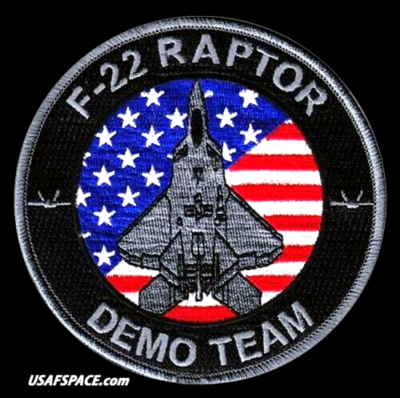 F-22 RAPTOR デモチーム パッチ ワッペン s-l400.png