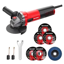Angle Grinder, 7.5-Amp 4 1/2 inch Electric Grinder Power Tools 12000 RPM with...