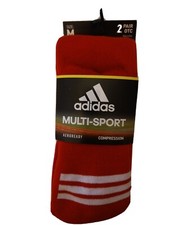 Adidas, 2 Pairs AEROREADY, "Multi-Sport" OTC SOCKS, MEN'S/WOMEN'S - MEDIUM