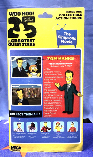 Figura 1 Los Simpson 25 de las Grandes Estrellas Invitadas "Tom Hanks" Serie - Imagen 2 de 2