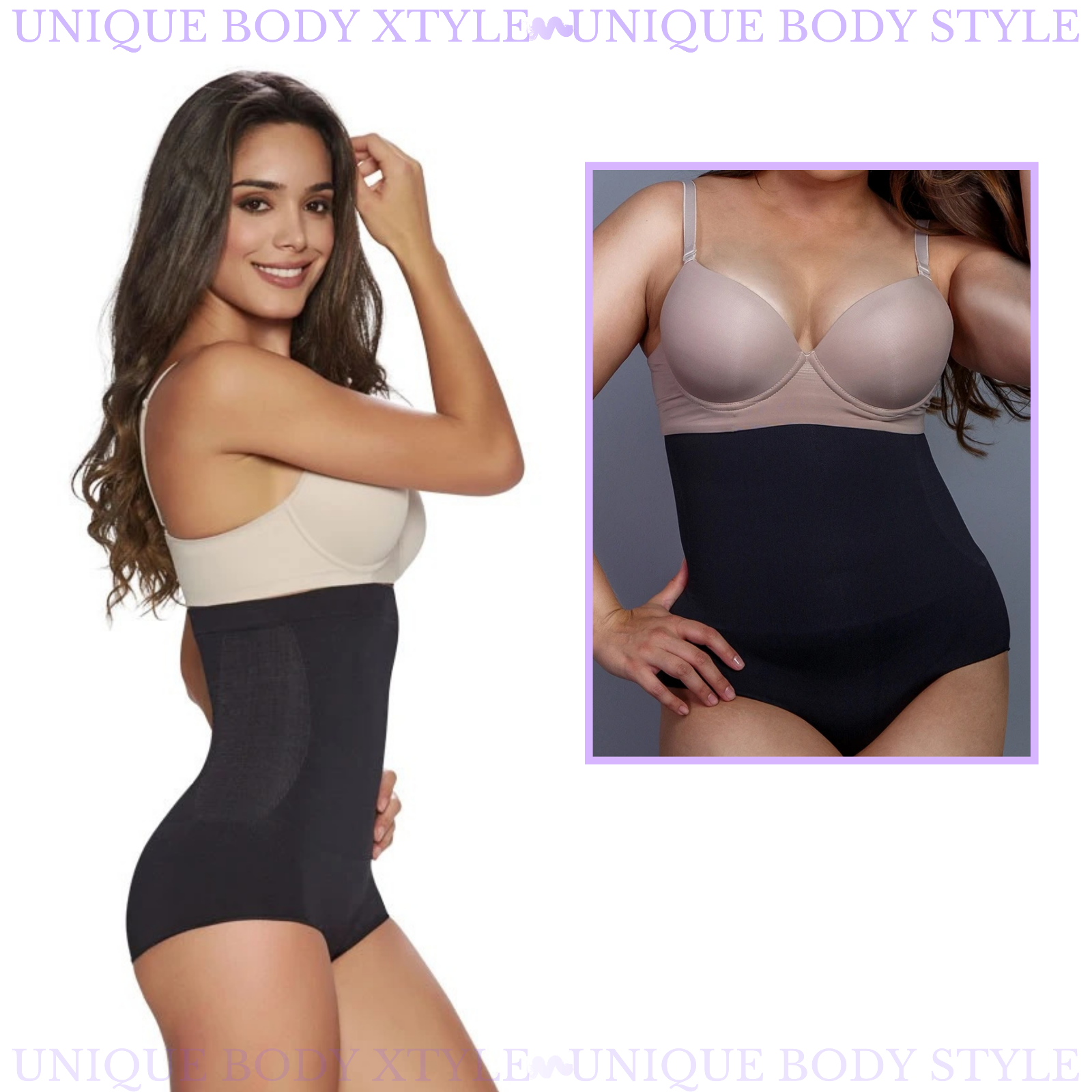 Fajas Reductoras Colombianas Slimming High-Waisted Shapewear TrueShapers 1232