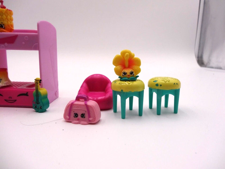 Shopkins Moda Spree Tropical Colección Paquete Hula Hut Literas Flojibles Foto 4 de 4