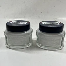 2x PRORASO Crema Pre Barba Blue Pre-Shave Cream Aloe Vera Vitamin E NEW NO BOXES