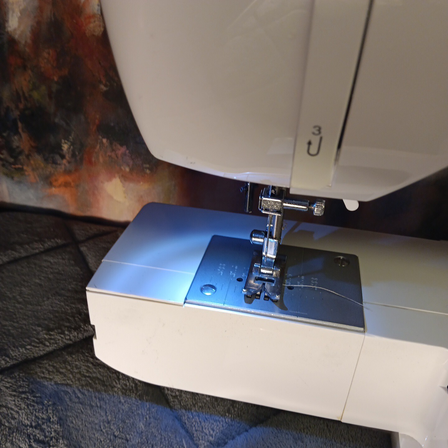 Singer 6180 Brilliance Computerized Electronic Sewing Machine NO PEDAL