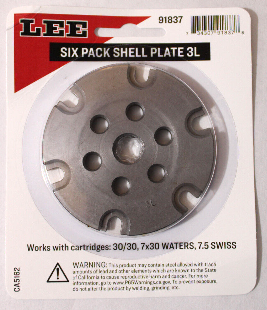 Lee Pro 6000 Six Pack Shell Plate 2L Lee Pro 6000 Six Pack Shell Plate 2L