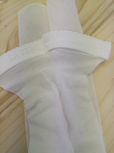 New La Perla baby girls laceTights size 10 years - Picture 2 of 3