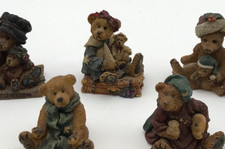 Boyds Bears Friends - 5 Teddy Bears 1 Broken