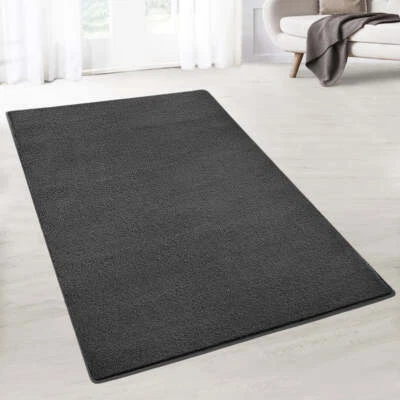 Teppich Läufer Anthrazit Dynasty Flur Diele Breite 50, 60, 70, 80, 90 100 cm - Bild 1 von 4
