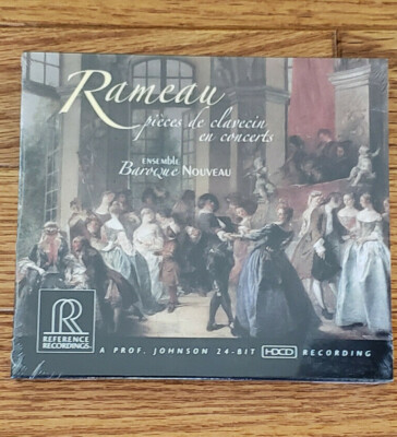 Pieces De Clavecin En Concer - J.P. Rameau (CD New) 24 bit HDCD
