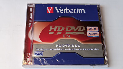 Verbatim HD DVD Recordable Media - HD DVD-R  DL 30 GB - 1 Pack Jewel Case