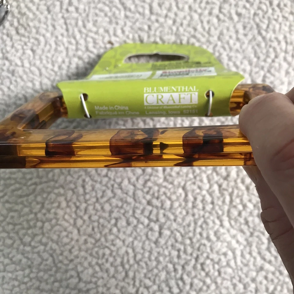 Handbag Handles 3 Sets Plastic Acrylic wood Bead See Details Purse N Alize It - Image 4 of 4