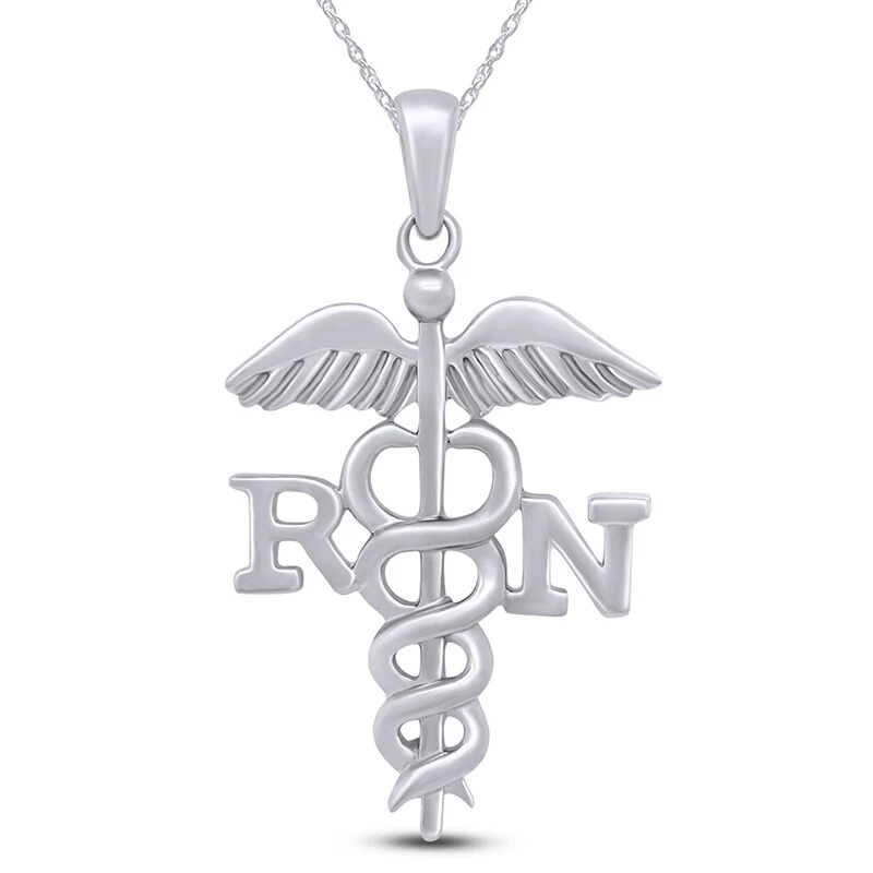 Rn necklace white gold deals