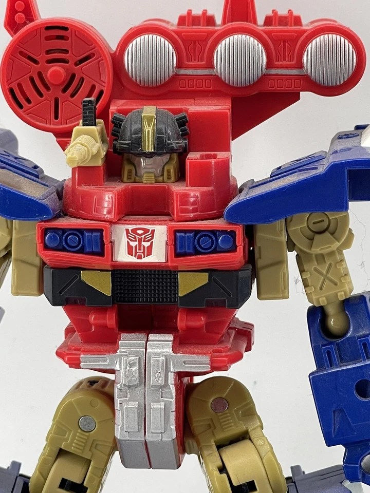 Transformers Energon Ironhide Hasbro 2003 Powerlinx With Manual Comic & Card - Image 3 of 4