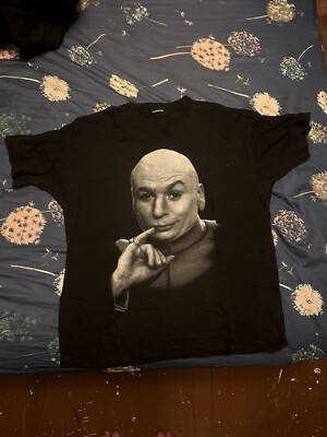 Promo Centerfold + Vintage Dr. Evil T-Shirt 1998 Size XL Single 