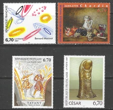 FRANCE # 2559 - 2562 MNH PO Fresh & Flawless Cmpt Art Set! ('25 SCV $12)