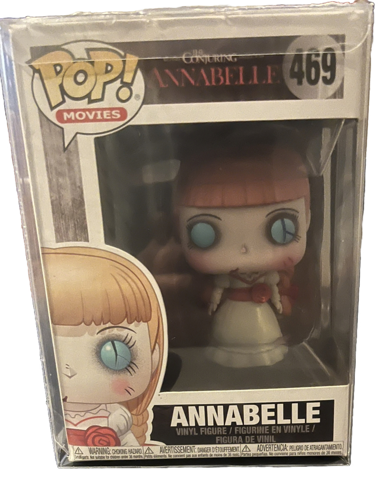 Películas Pop Annabelle #469 The Conjuring Funko Pop Vinilo Figura En Caja Nueva