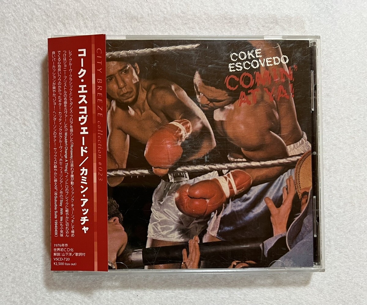 COKE ESCOVEDO / COMIN' AT YA 帯付きレコード COKE ESCOVEDO / COMIN' AT YA 帯付きレコード