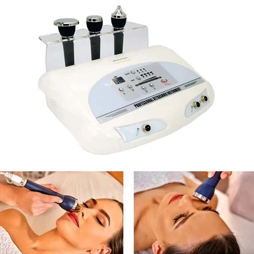 3 Handles Facial Y Corporal 1Mhz Ultrasonic Beauty Machine