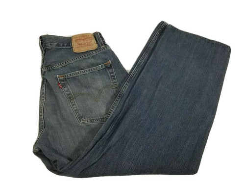 Levis 569 loose fit mens blue jeans 32 
