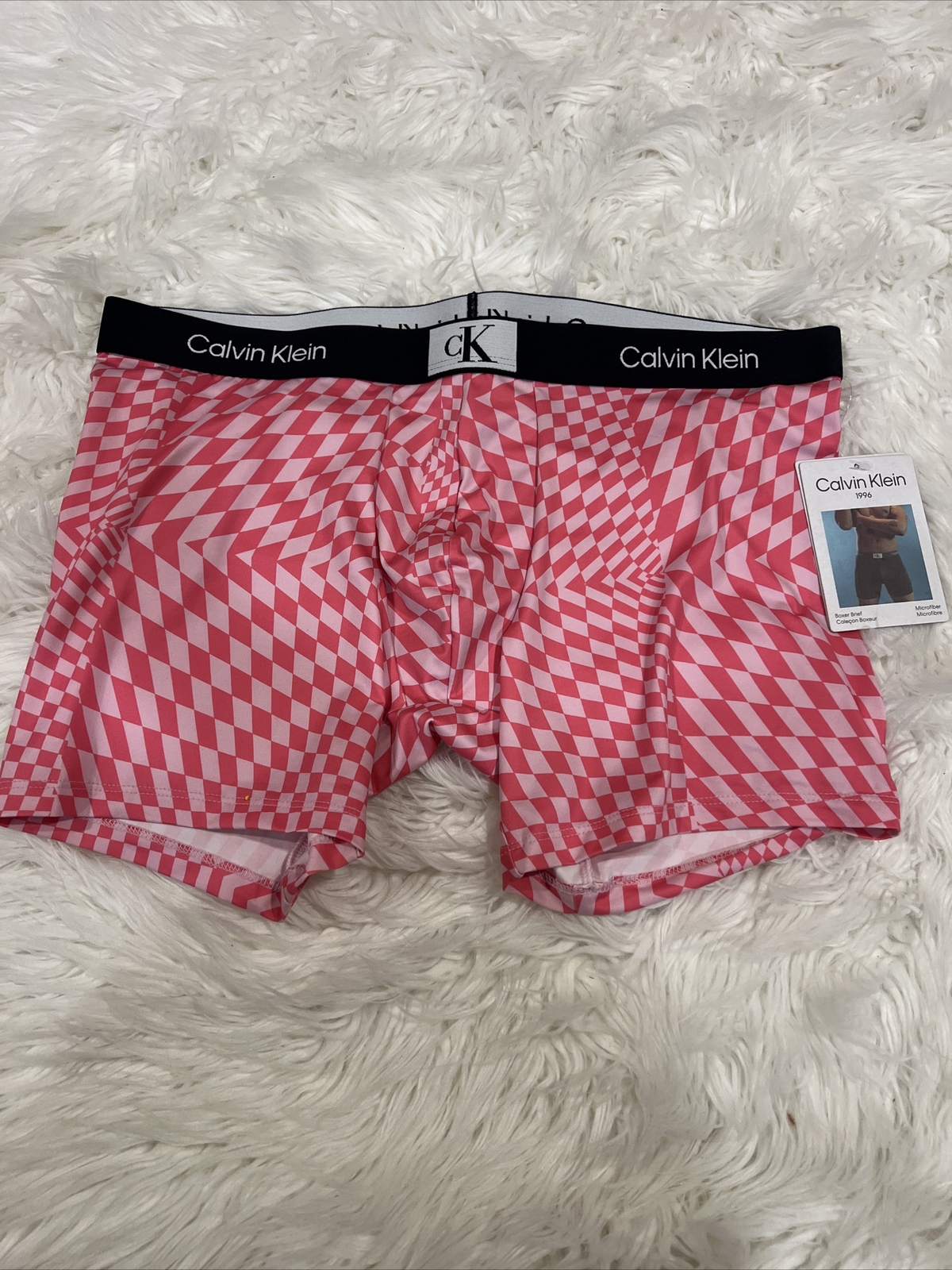 1 CALVIN KLEIN BOXER BRIEF MICROFIBER 1996 NB3407 $24 thumbnail 5