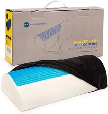 Foot Rest Cushion | Memory Foam with Gel Cooling Layer