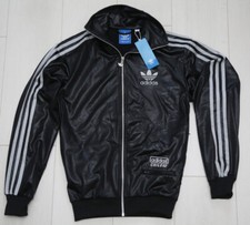 ADIDAS tuta vintage giamaica shine firebird giacca rasta chile62 nero