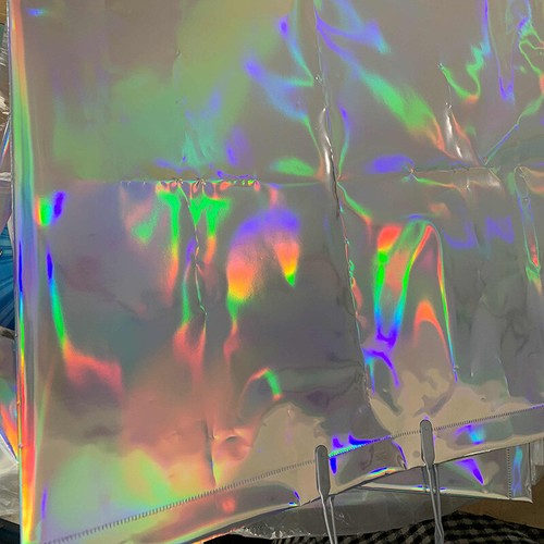 Wiederverwendbar Einkaufstaschen Wasserfest Aufbewahrung Tasche PVC Laser Groß 〒 - Picture 7 of 15