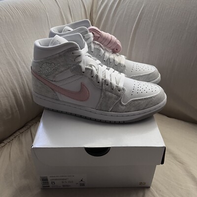 nike air jordan mid iron ore pink new size womens mens ships asap 