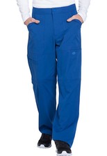 Galaxy Blue Dickies Scrubs Dynamix Mens Zip Fly Cargo Pant DK110 GAB