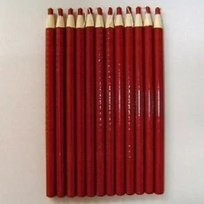 RED CHINA MARKERS PEEL-OFF GREASE PENCIL (12 COUNT)