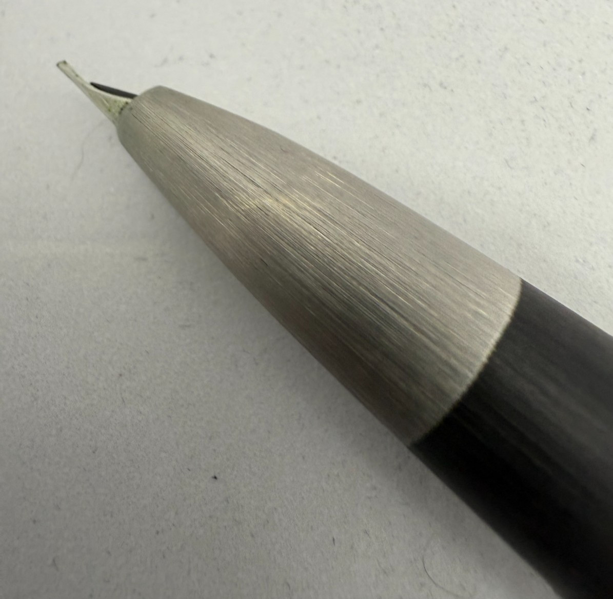 LAMY 2000 FOUNTAIN PEN BLACK MAKROLON BODY-Nib Size EF