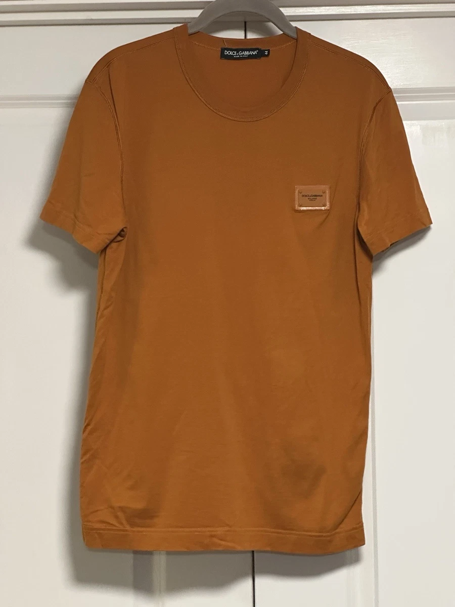 Dolce&Gabbana Orange Shirts for Men for sale | eBay